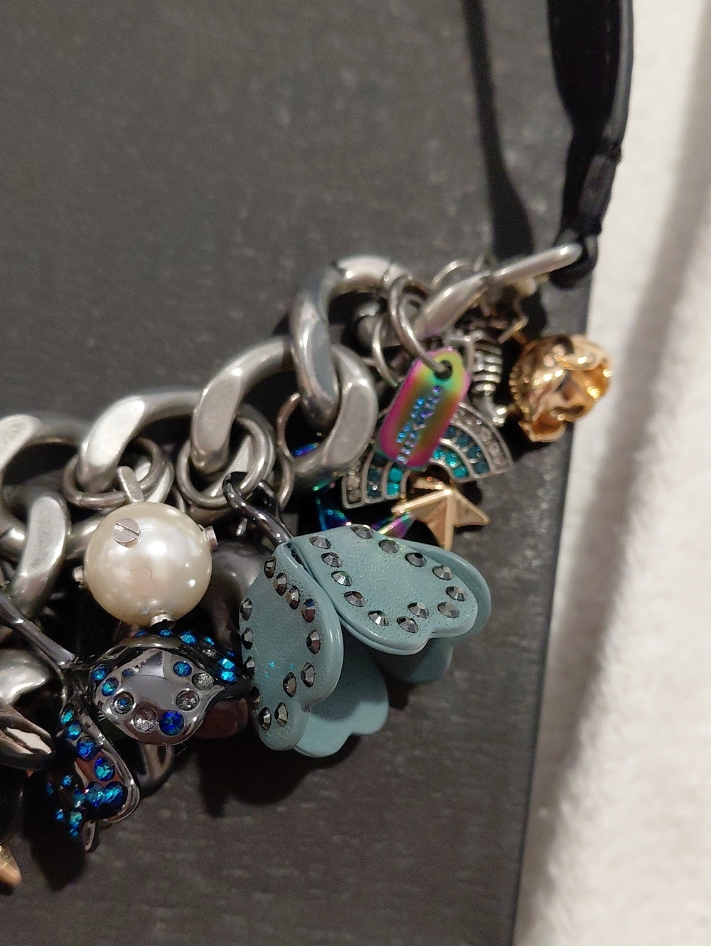 COACH STATEMENT NECKLACE/RARE, RETIRED - Picture 5 of 16